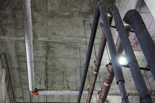 Industrial Piping in Cement