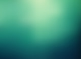 Abstract green color gradient blurred background.