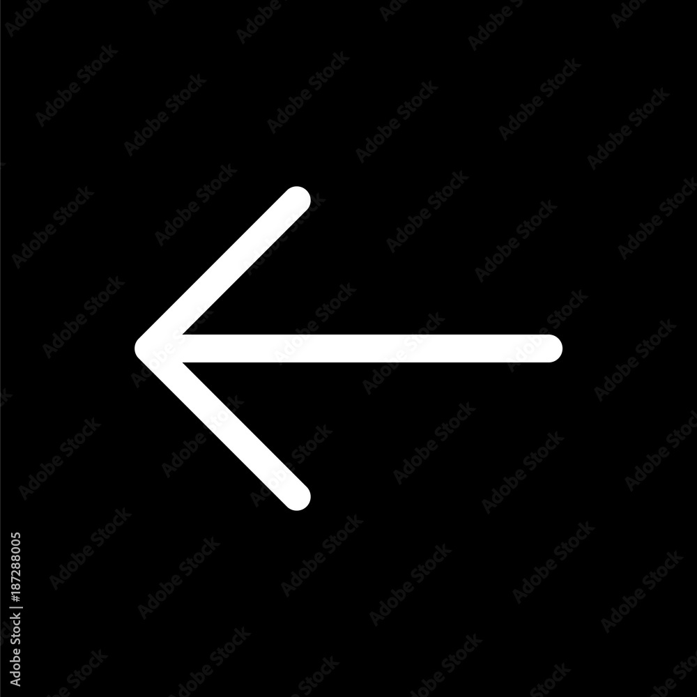 Arrow icon for simple flat style ui design Arrow icon for simple flat style ui design