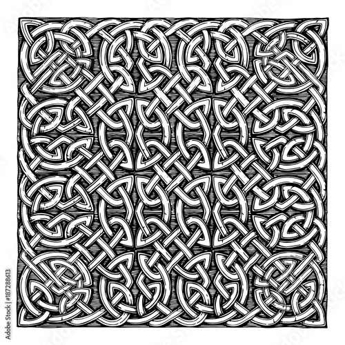traditional Celtic pattern