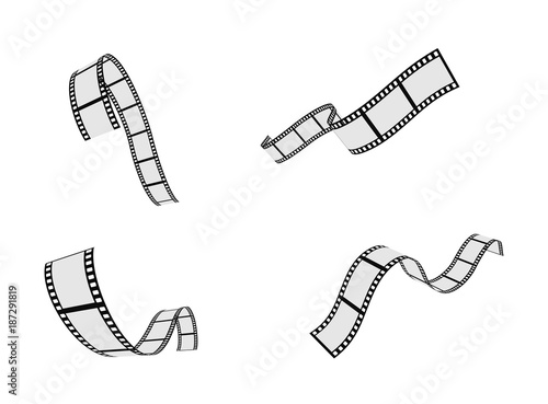 film reel abstract design