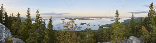 Foto Panoramic landscape view