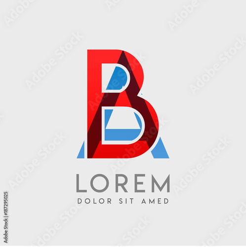 BA logo letters with 