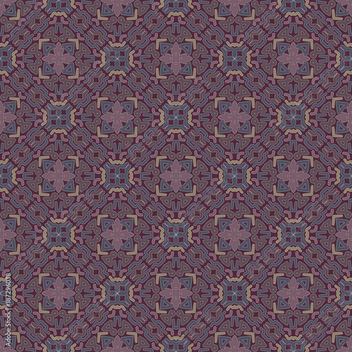 vector seamless pattern with styled rhombuses  universal background