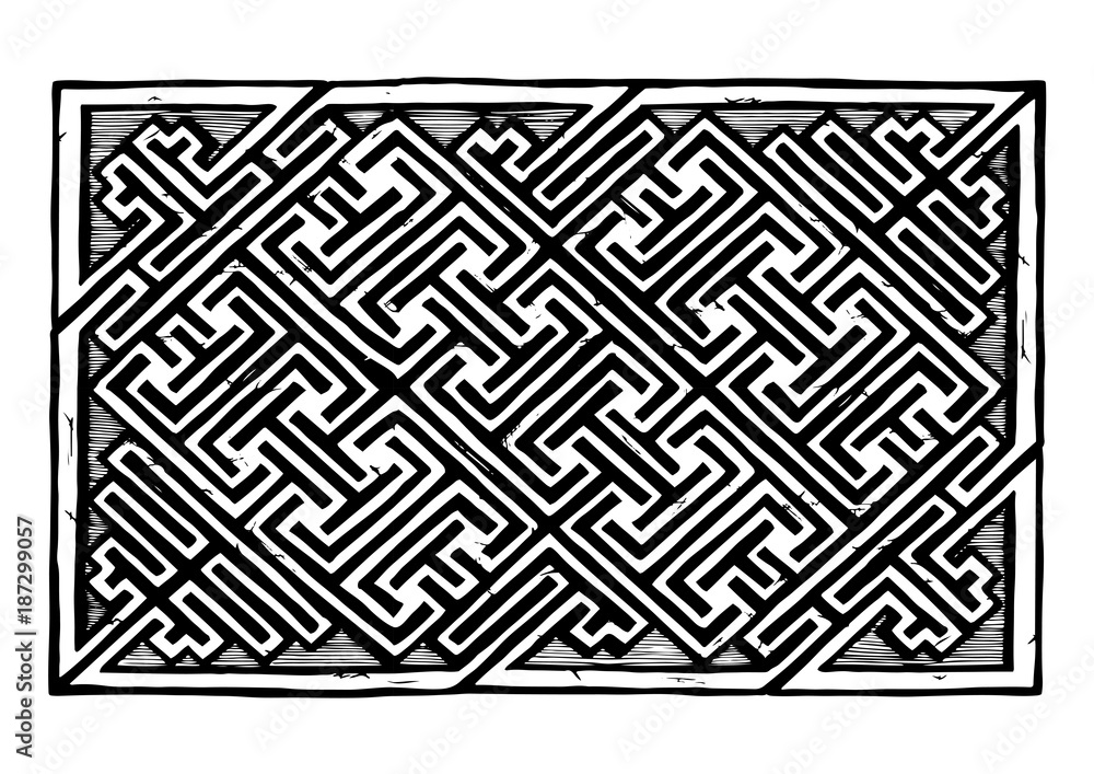 traditional Celtic pattern traditional Celtic pattern
