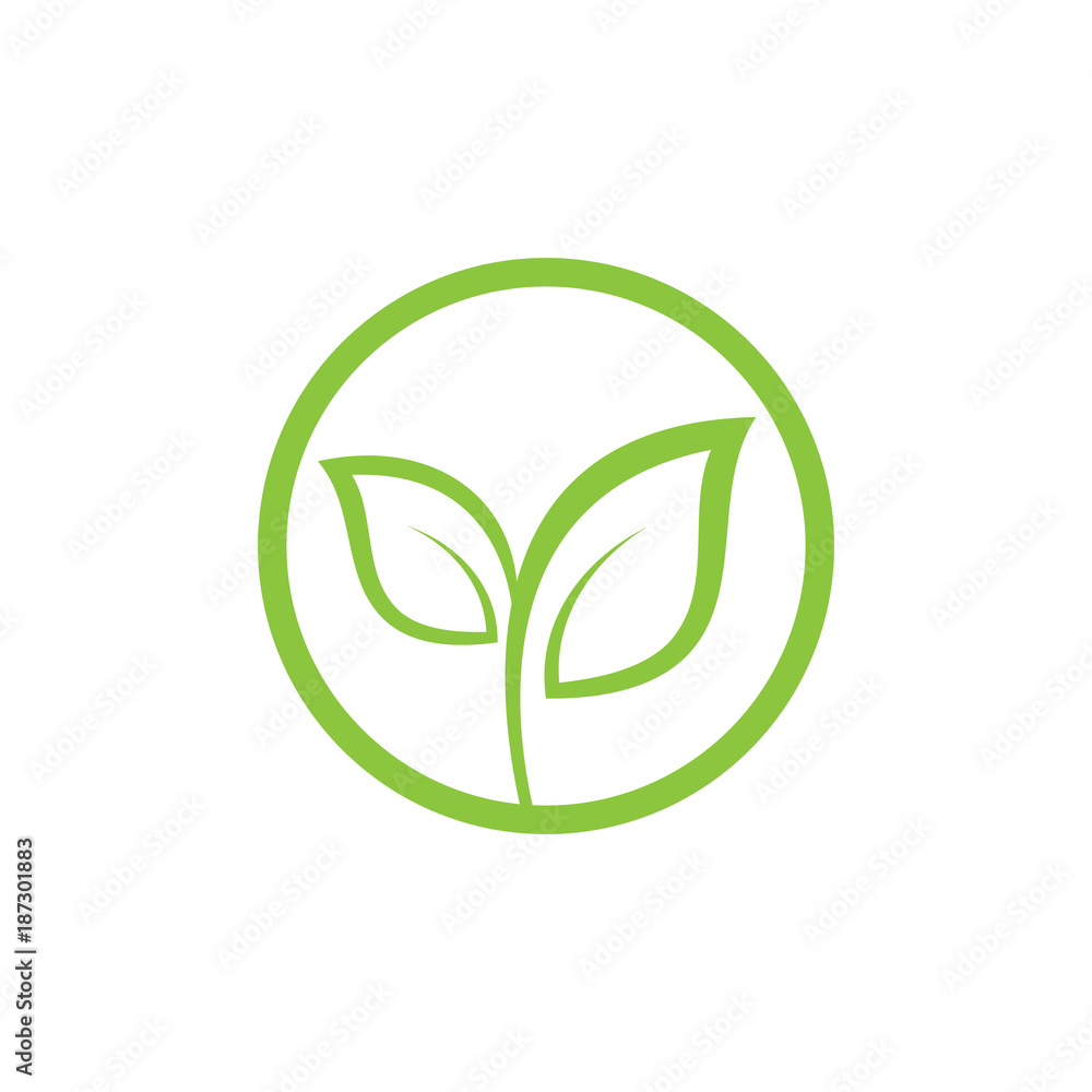 Leaf logo design