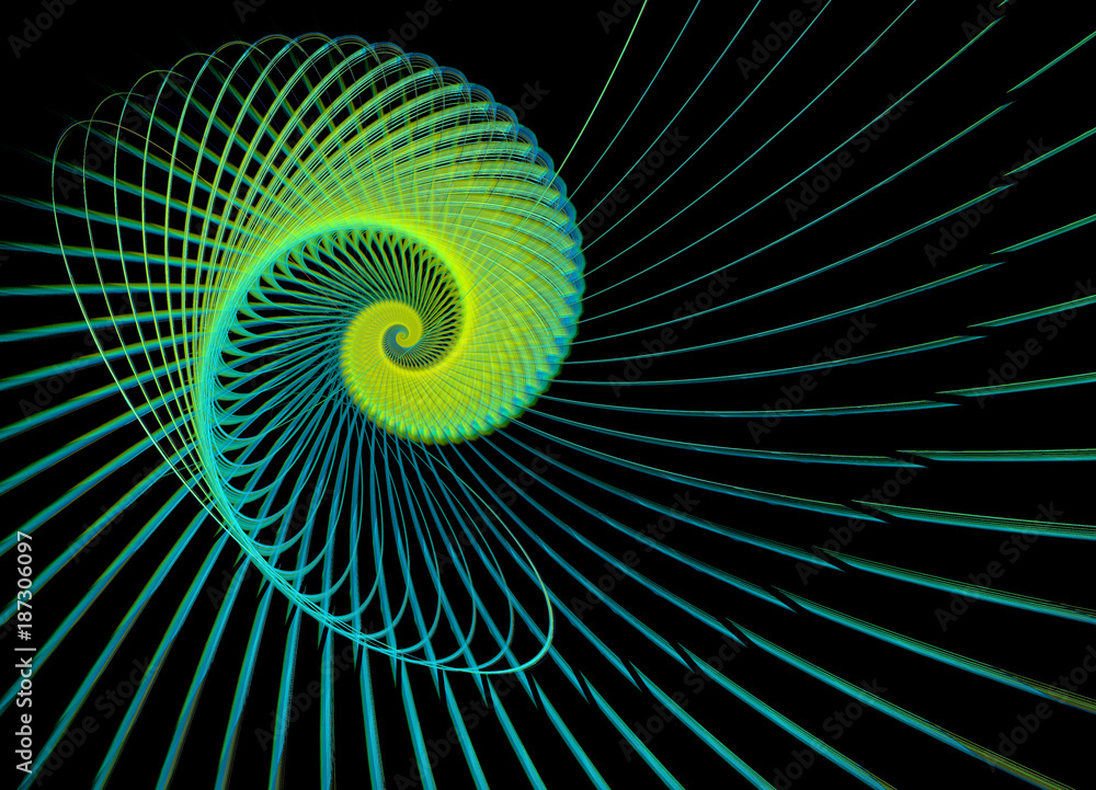abstract fractal pattern abstract fractal pattern
