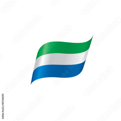 Free Download Sierra Leone flag, vector illustration - GFXLoad