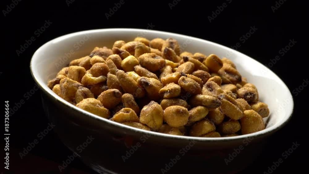 Toasted corn in rotation Toasted corn in rotation