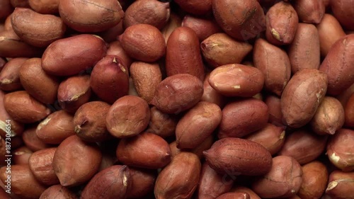 Wallpaper Mural Unpeeled peanuts in rotation Torontodigital.ca