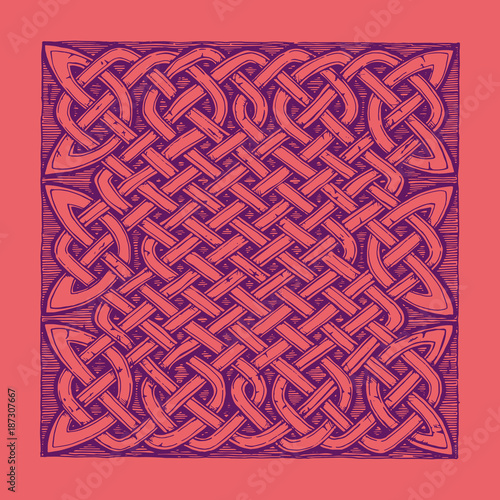 traditional Celtic pattern