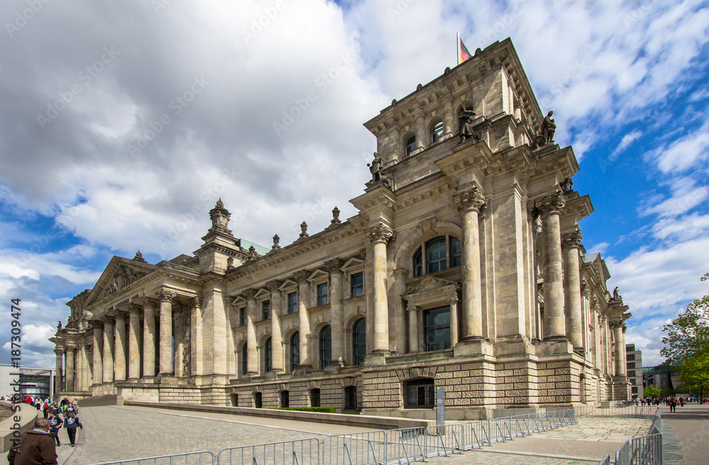 The Reichstag building, Berlin