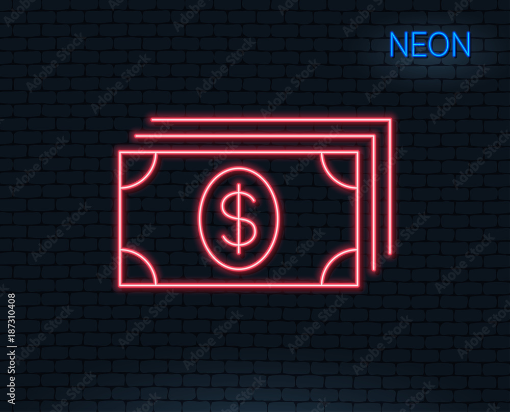 Money neon light deals
