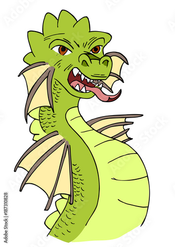 draak tekening