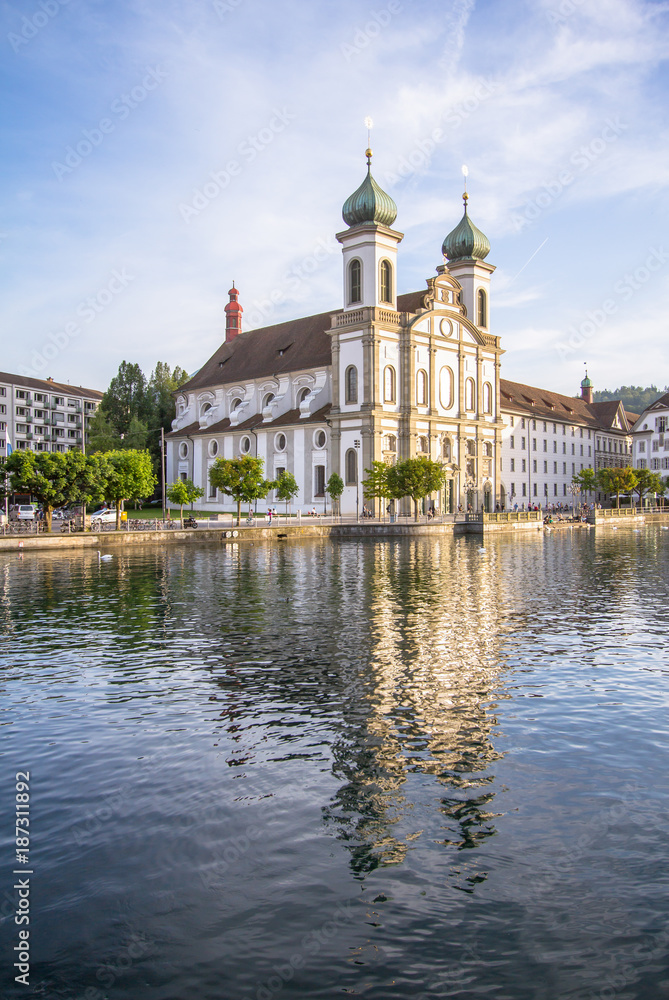 Jesuit Church, Lucerne, Switzerland Jesuit Church, Lucerne, Switzerland