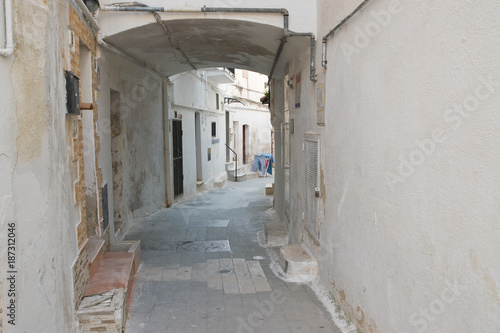 Alleyway. Castellaneta. Puglia. Italy. 