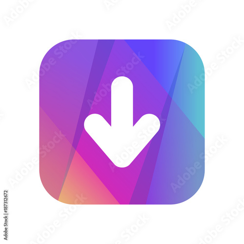 Multi-Color App Button