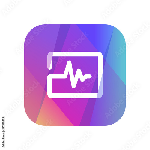 Multi-Color App Button