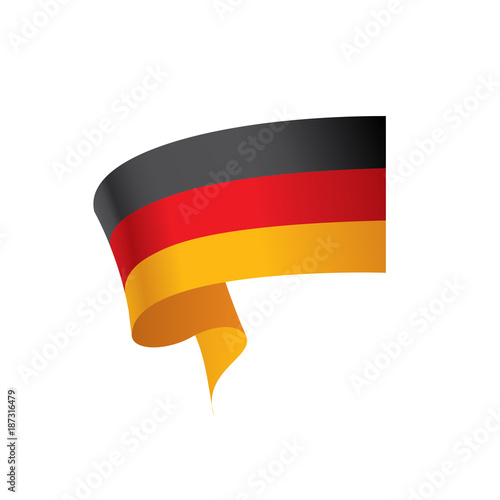 Germany flag, vector illustration