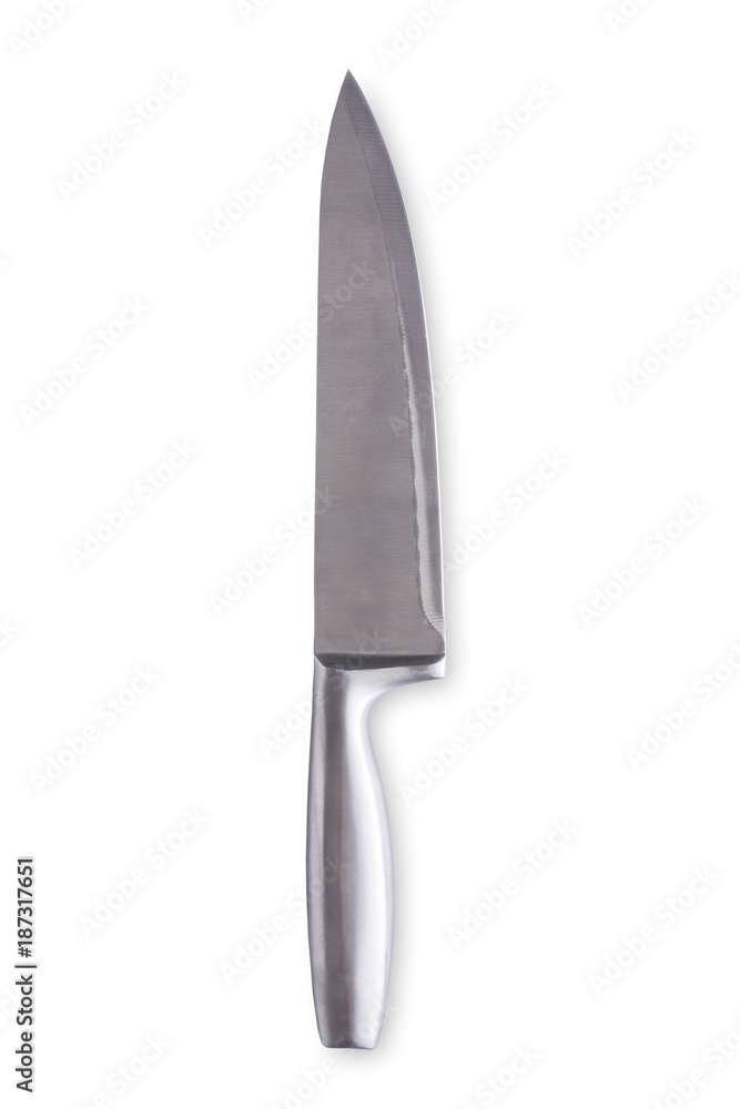Kitchen knife isolated on white background Kitchen knife isolated on white background