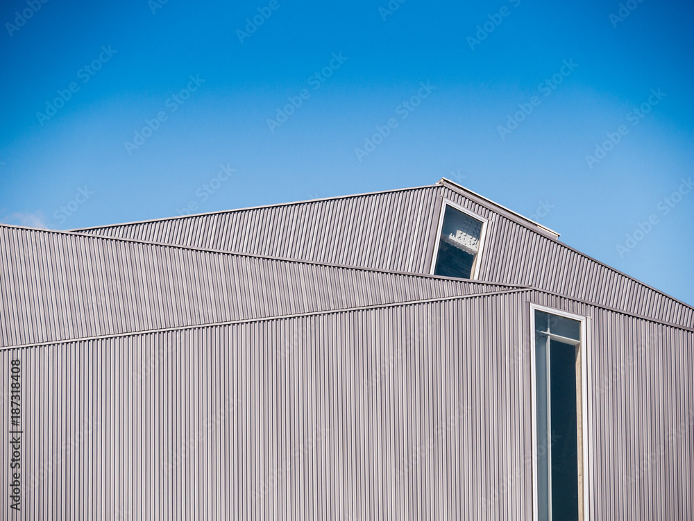 Fototapeta premium Aluminium Habitat Vertical Stripe