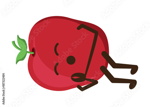 kawaii apple icon image