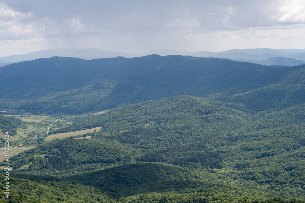 mountains in Poland - Bieszczady
