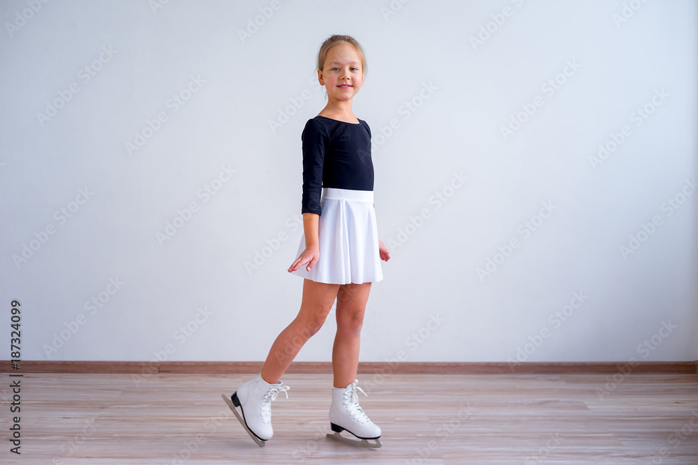 Girl on ice skates Girl on ice skates