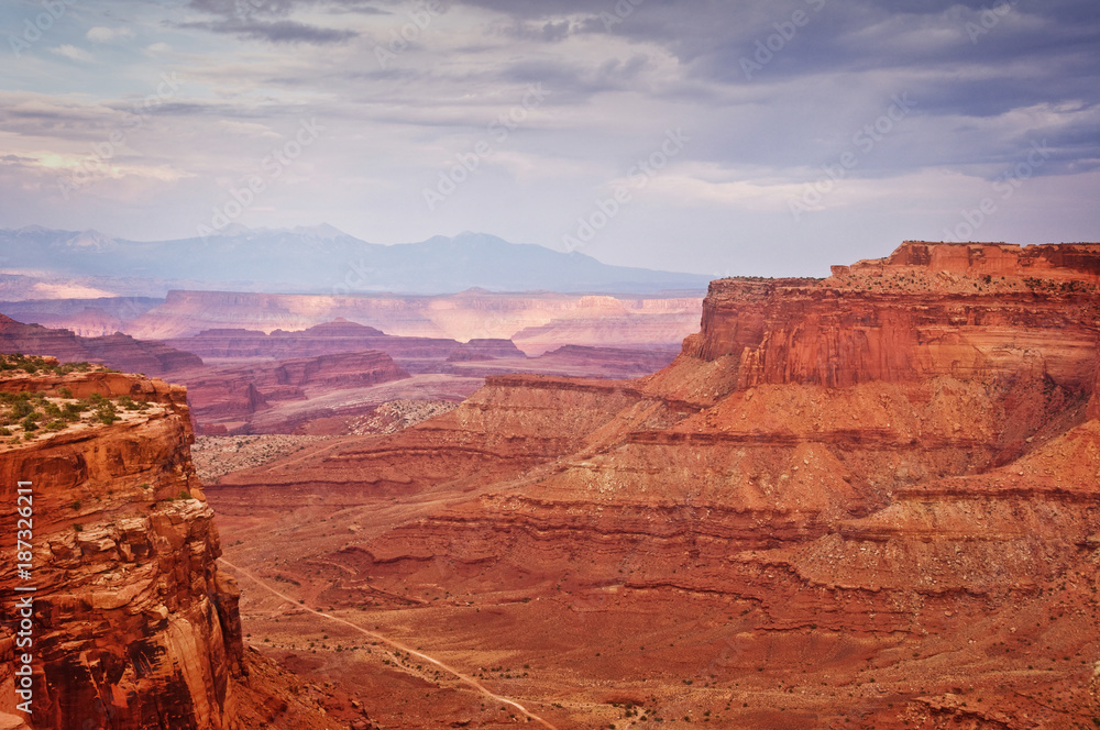 View on Canyonlands National park, Utah, USA View on Canyonlands National park, Utah, USA