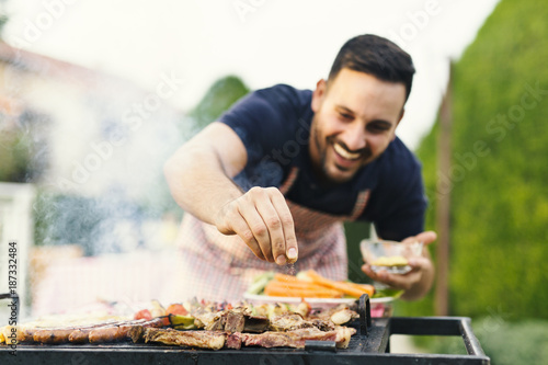Fototapete Barbecue