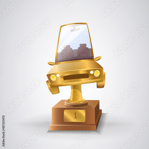 Award winner rally car