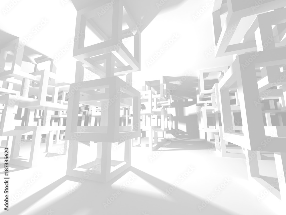 Fototapeta premium Abstract Architecture Modern Design Background
