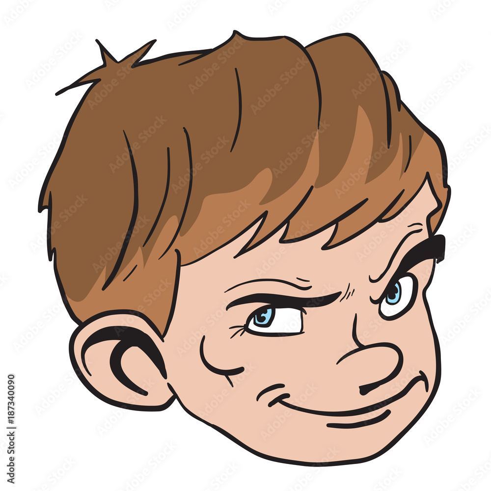 boy head boy head