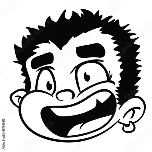 boy smile black