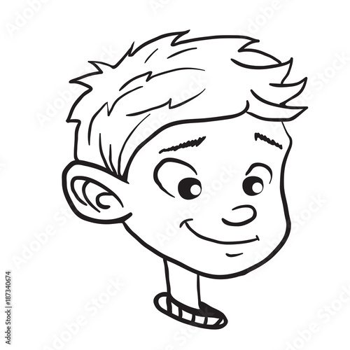 boy smile1 black