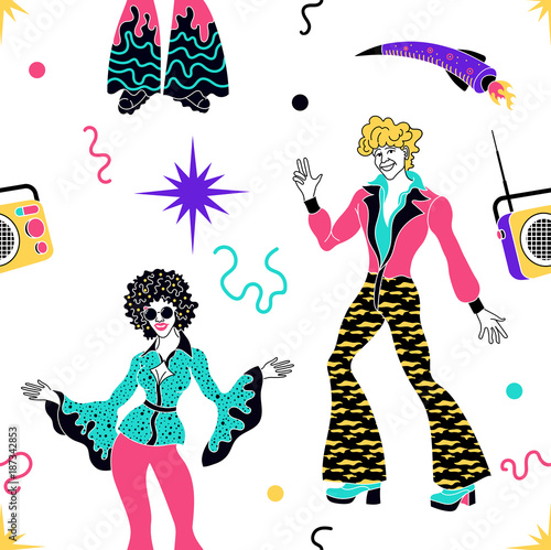 80s style clothing images clipart