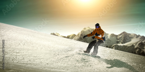 winter skier 