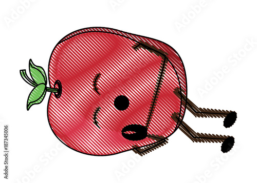 kawaii apple icon image