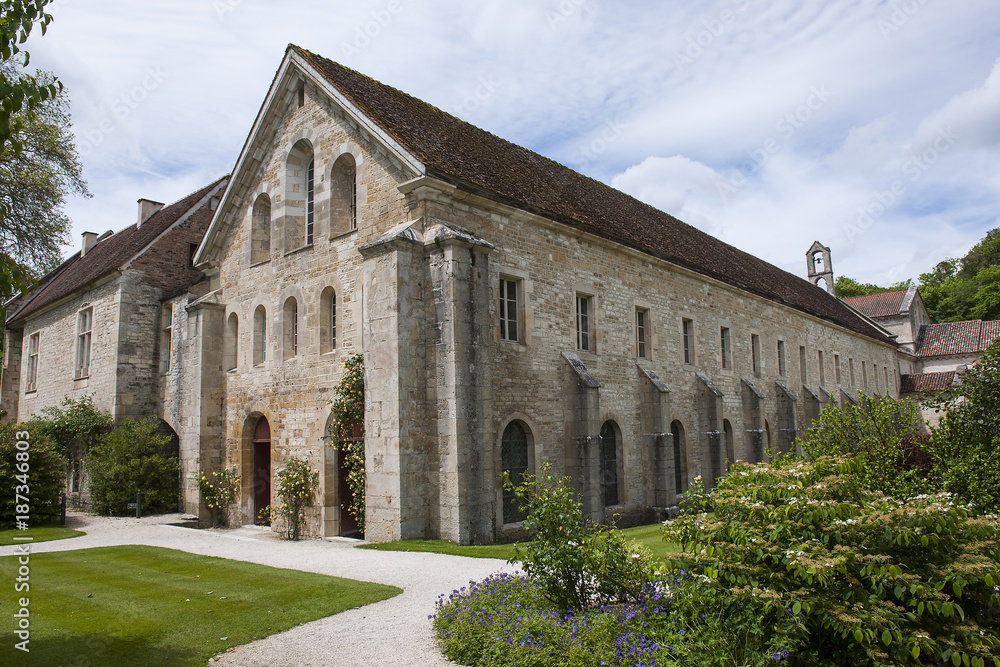 Abtei Fontenay, Burgund, Frankreich
