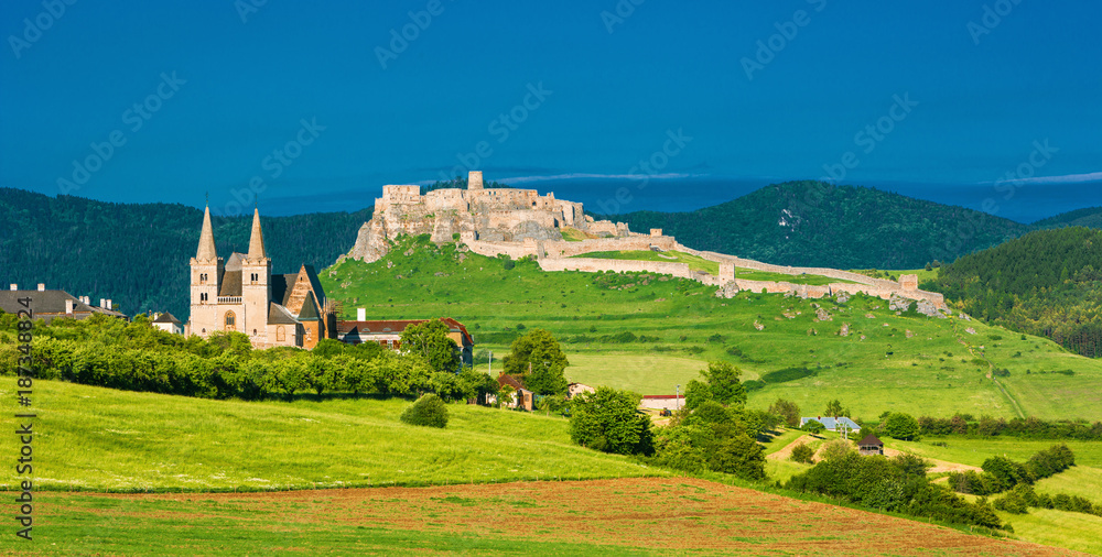 The Spis Chapter and the Spis Castle the UNESCO heritage, Slovakia