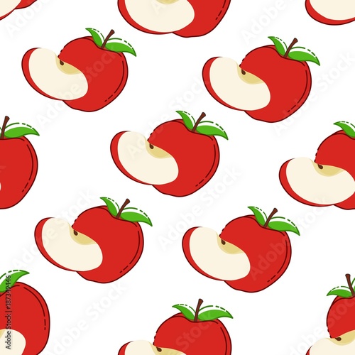 pattern seamless apple