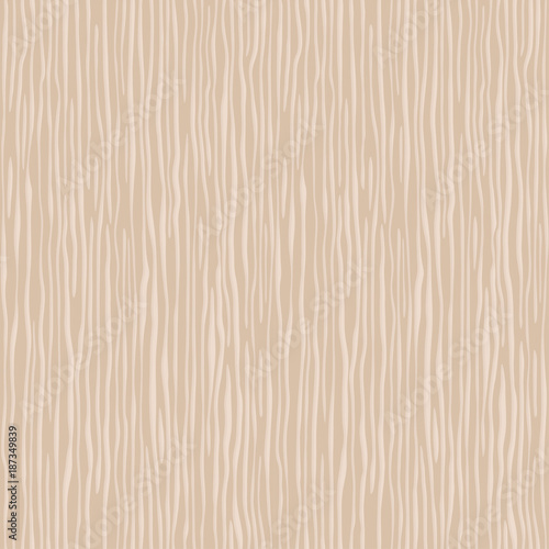 Light beige (ivory) wood texture template. The structure of the surface of the plywood, natural pattern, with slits. Vector background