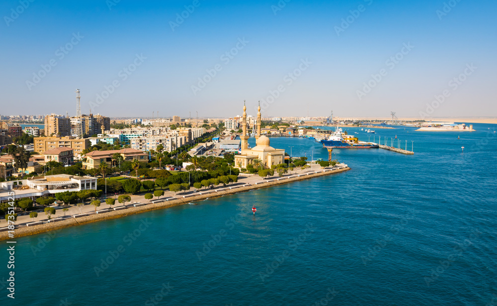 Suez port, Egypt