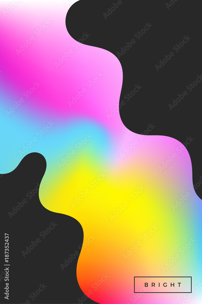 Bright rainbow colors Bright rainbow colors