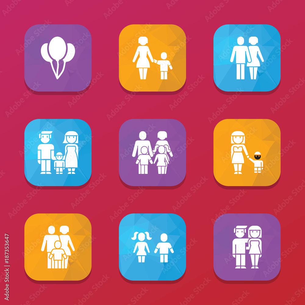 Couple icons. vector collection filled couple icons set. Couple icons. vector collection filled couple icons set.