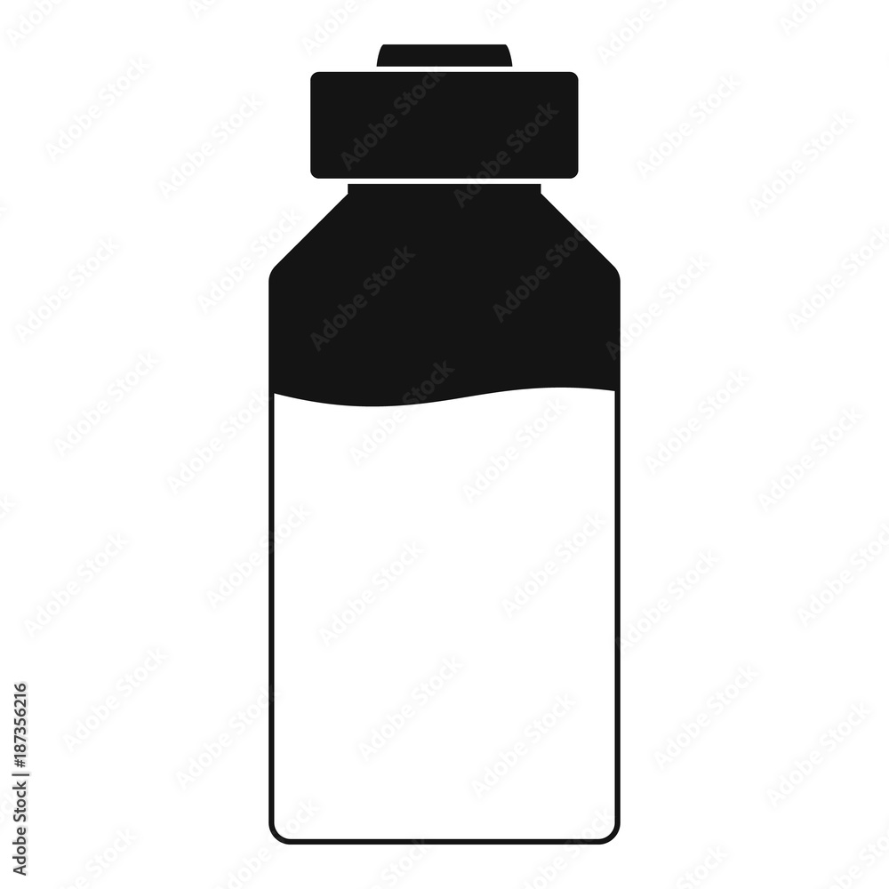 Medicine icon, simple style Medicine icon, simple style