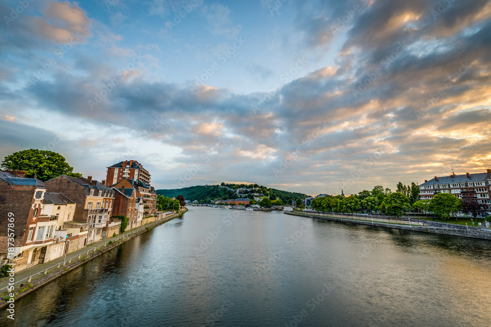 River Meuse through Namur, Belgium