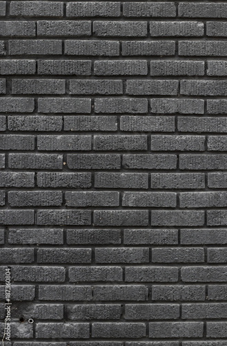 Black Brick Wall