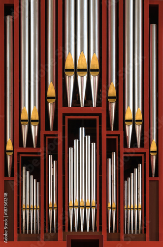 Prospekt Flentrop-Orgel Ausschnitt