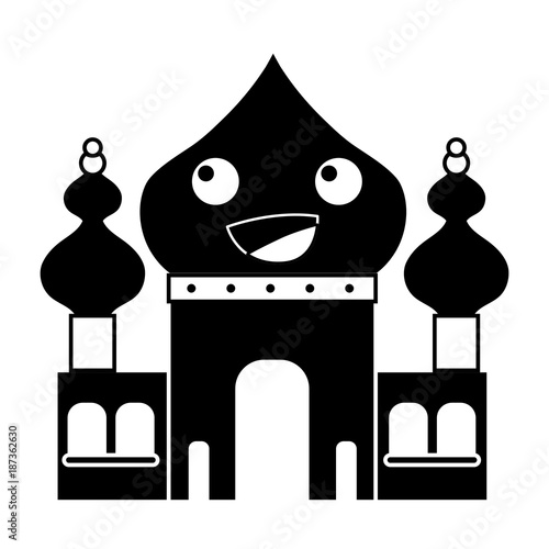 cotour happy taj mahal kawaii cartoon photo